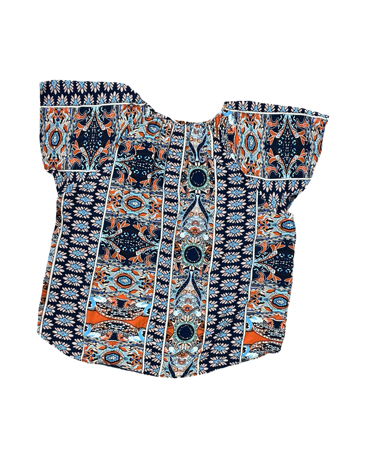 Top Ss By Shein In Navy, Size:3X