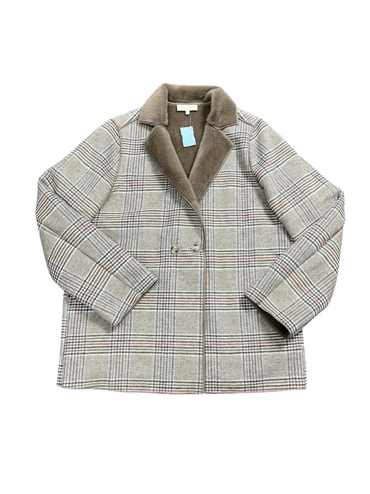 Jacket Fleece By Melloday In Brown, Size:Xl