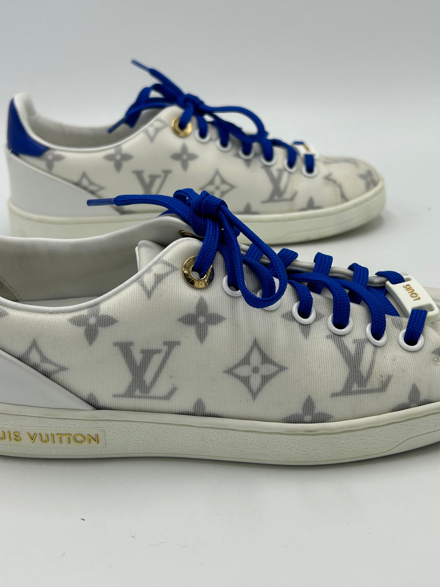 Louis Vuitton Frontrow Designer Luxury Sneakers In Size: 5 / 35