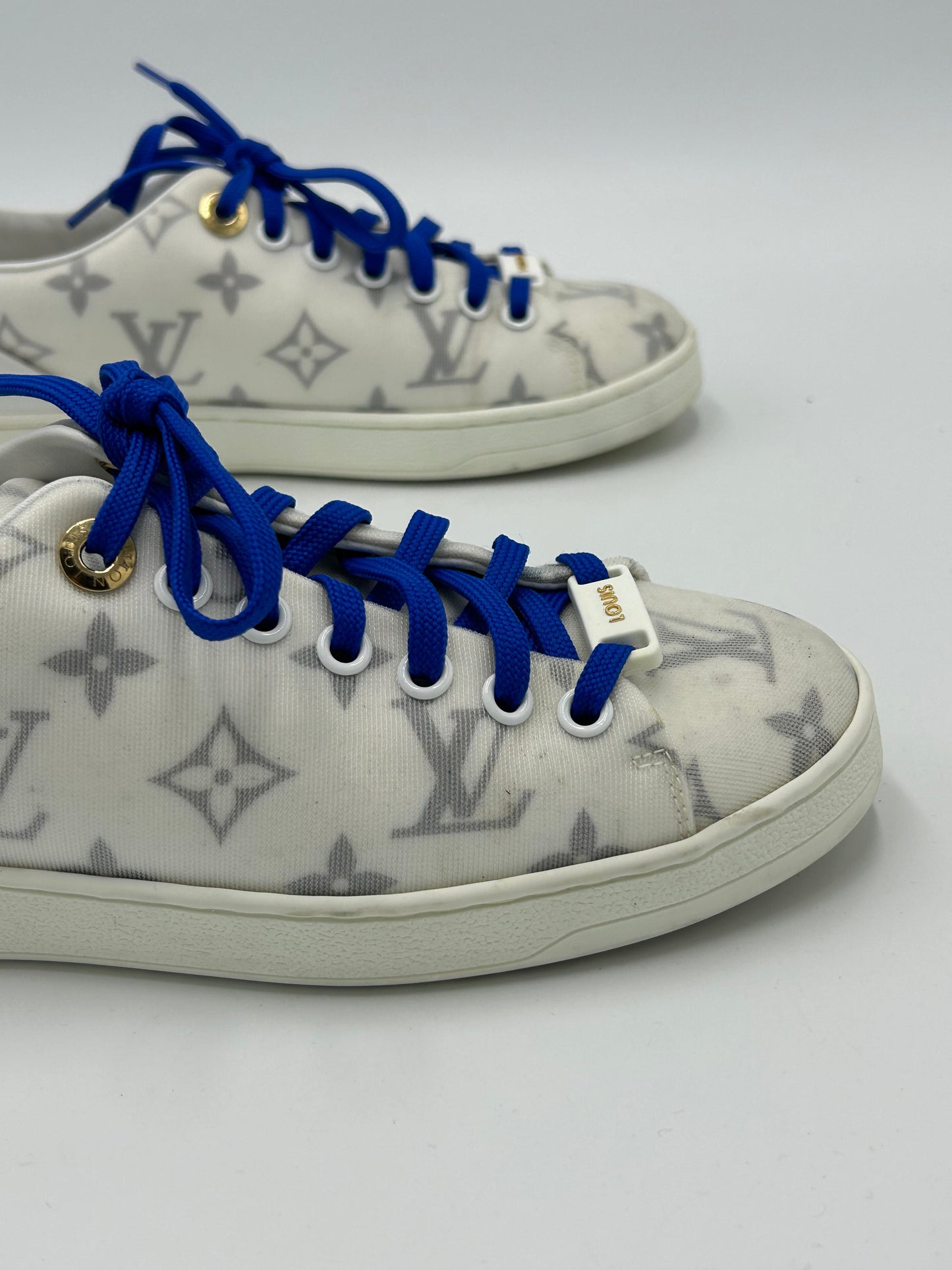 Louis Vuitton Frontrow Designer Luxury Sneakers In Size: 5 / 35