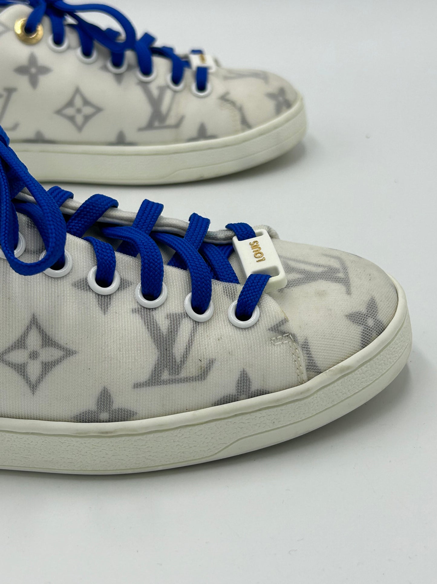 Louis Vuitton Frontrow Designer Luxury Sneakers In Size: 5 / 35