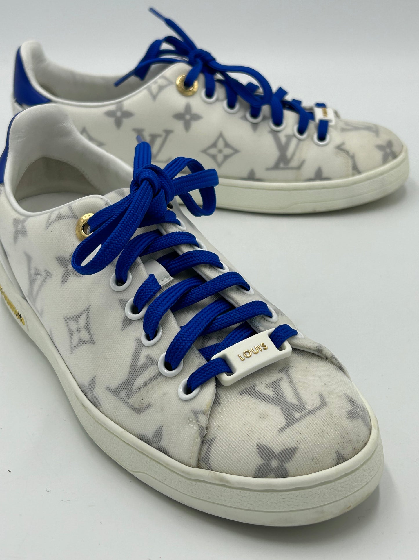 Louis Vuitton Frontrow Designer Luxury Sneakers In Size: 5 / 35