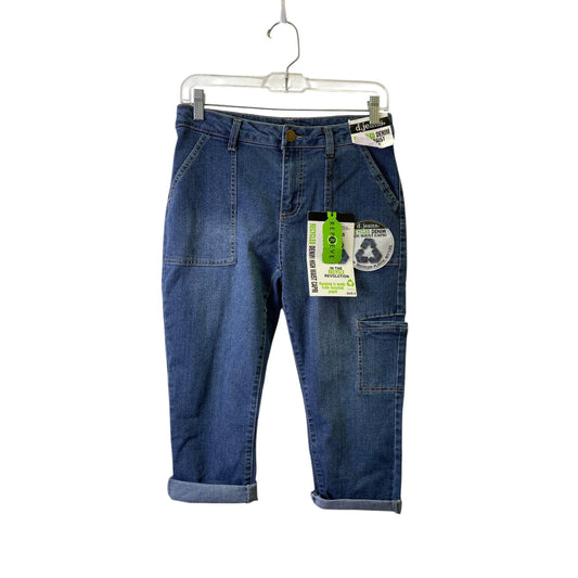 Capris By D Jeans In Blue, Size:6