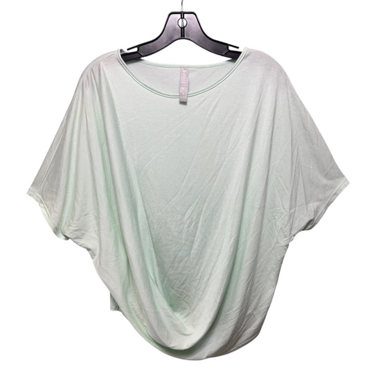 Top Short Sleeve By Athleta In Aqua, Size: S