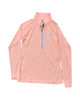 Athletic Top Ls Collar By Under Armour In Orange, Size:M