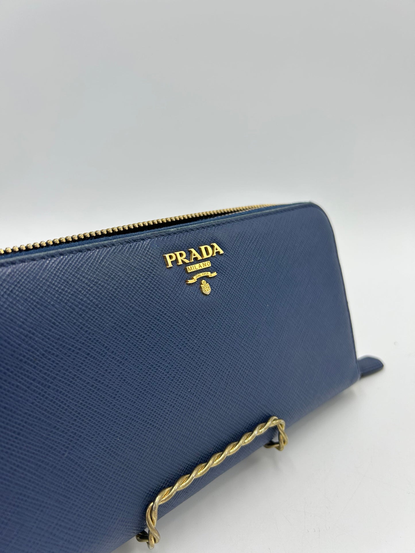 Prada Saffiano Leather Luxury Designer Wallet