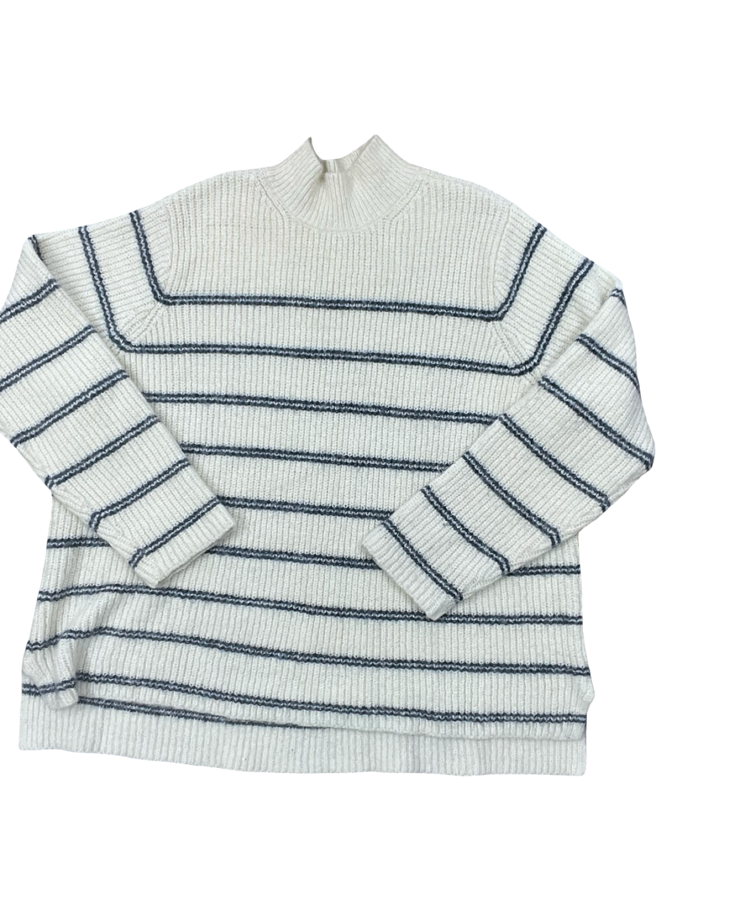 Sweater By Maurices In White, Size:2X