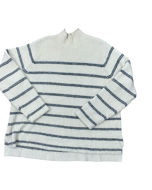 Sweater By Maurices In White, Size:2X