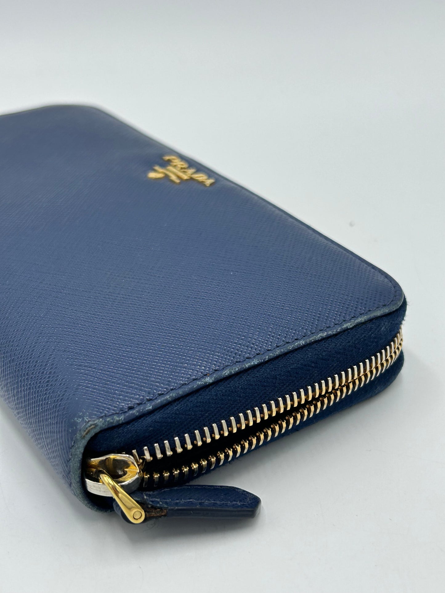 Prada Saffiano Leather Luxury Designer Wallet