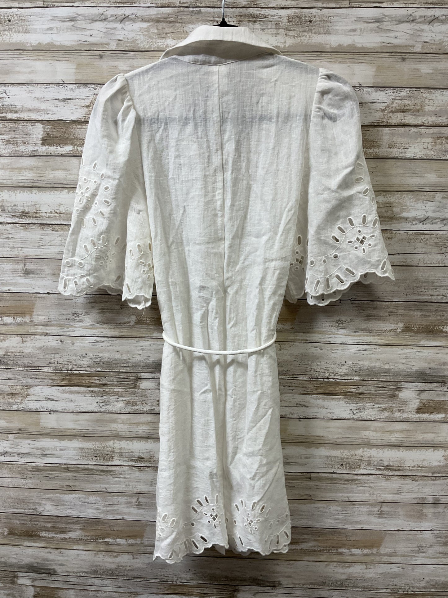 Dress Casual Short By H&M In White, Size:S