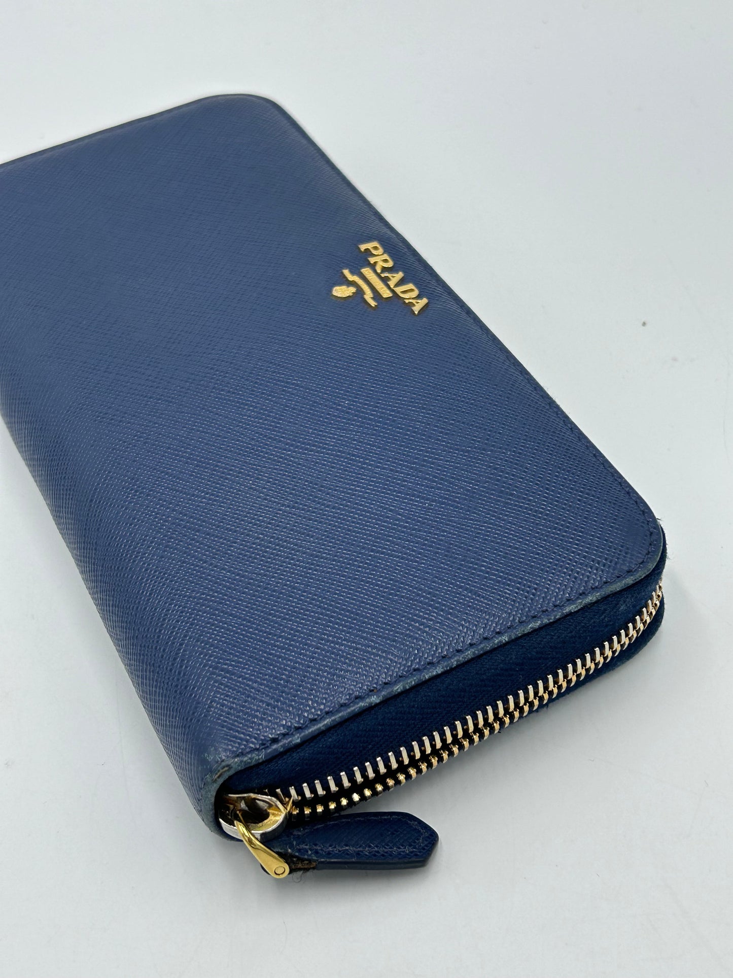 Prada Saffiano Leather Luxury Designer Wallet