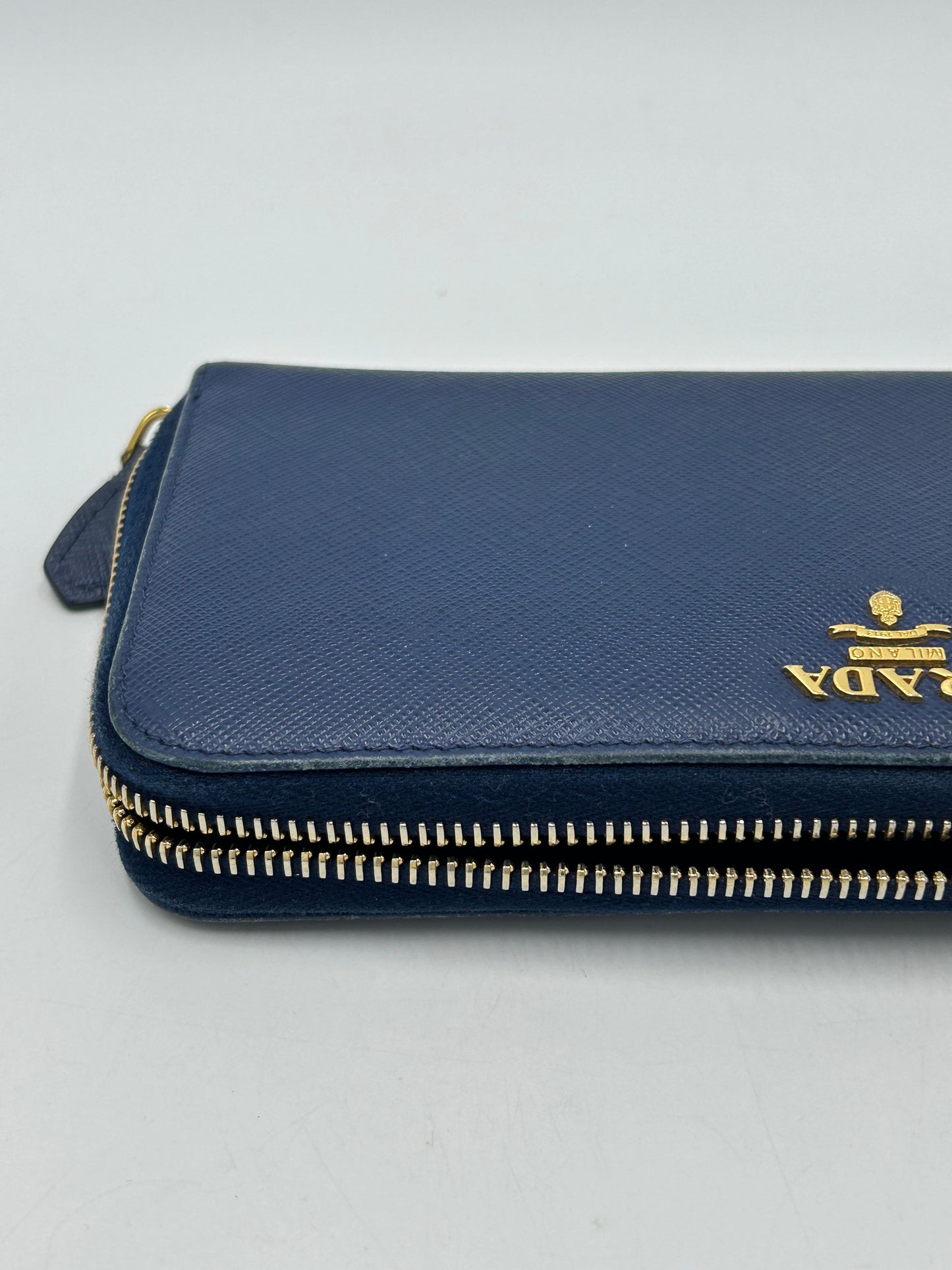 Prada Saffiano Leather Luxury Designer Wallet