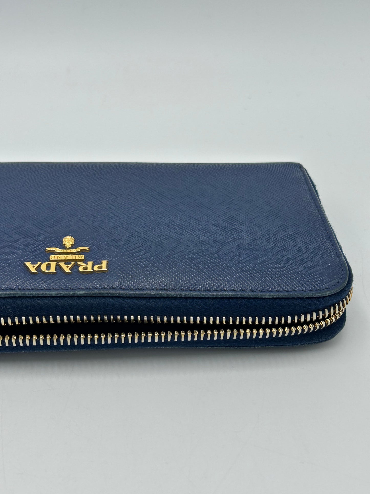 Prada Saffiano Leather Luxury Designer Wallet