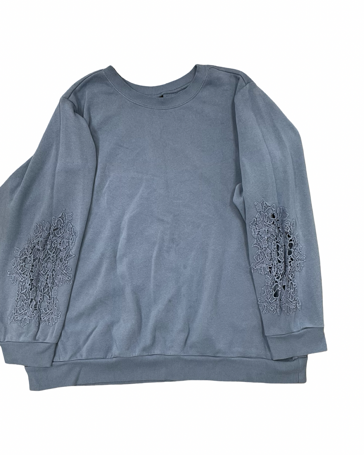Sweatshirt Collar By Torrid In Blue, Size:3X