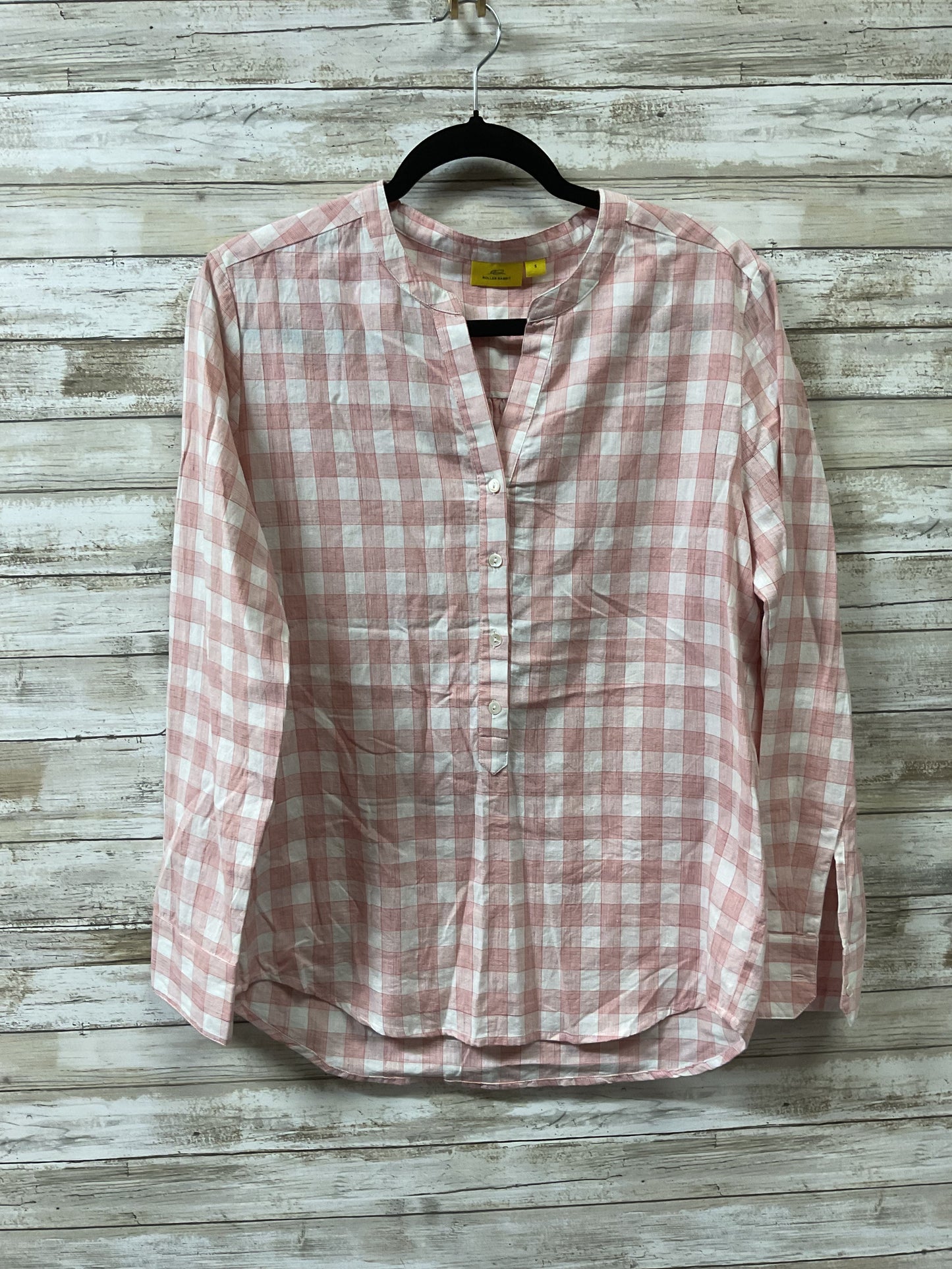Top Ls By Cmb In Pink & White, Size:S