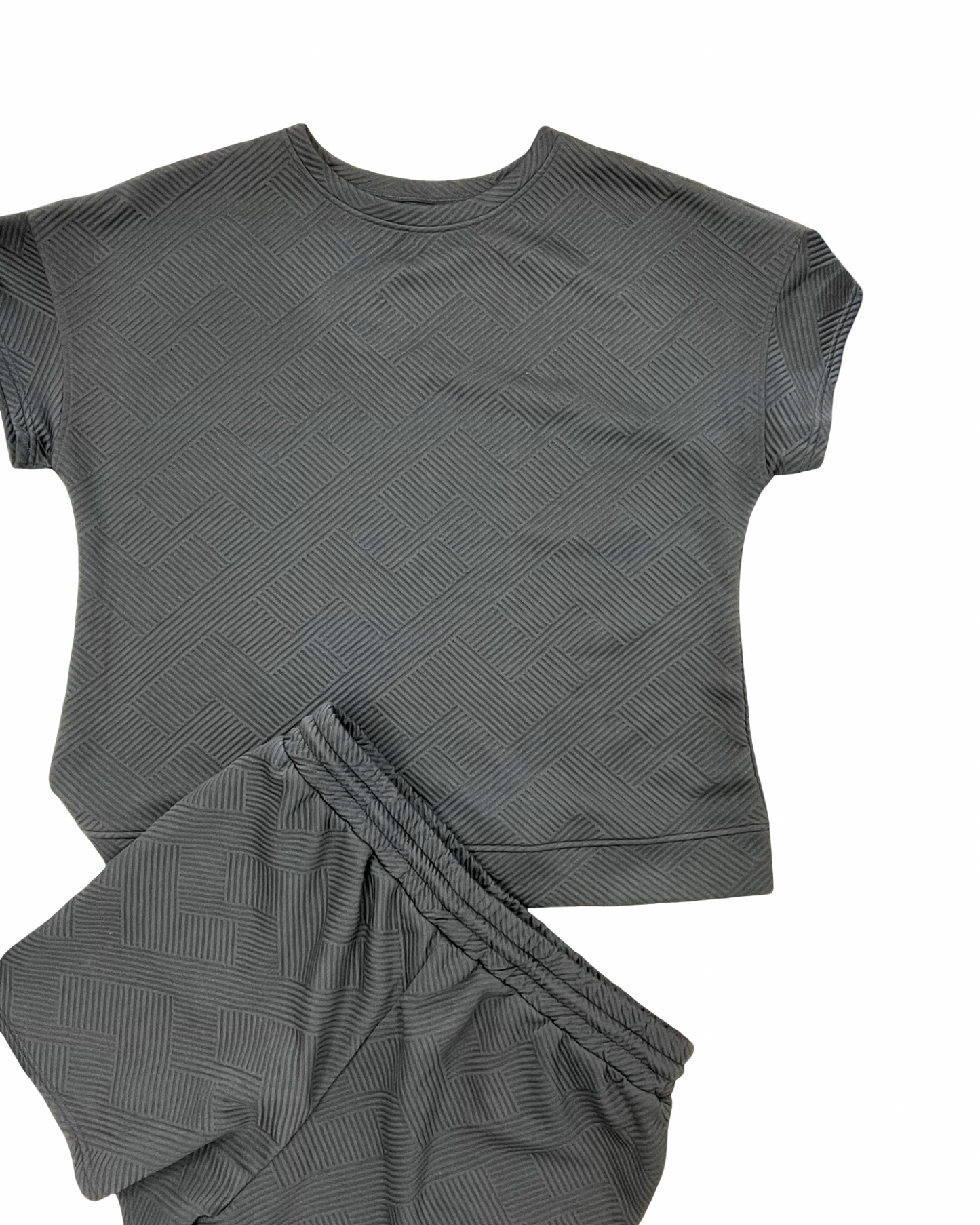 Lounge Set Shorts By Clothes Mentor In Black, Size:2X