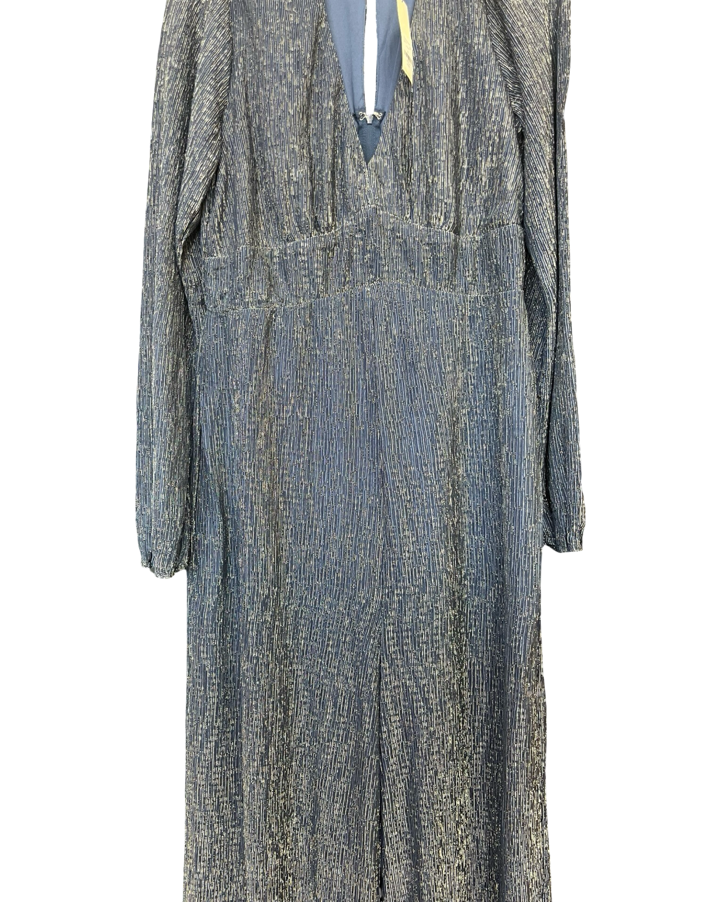 Jumpsuit By Francesca’S In Blue & Silver, Size:Xl