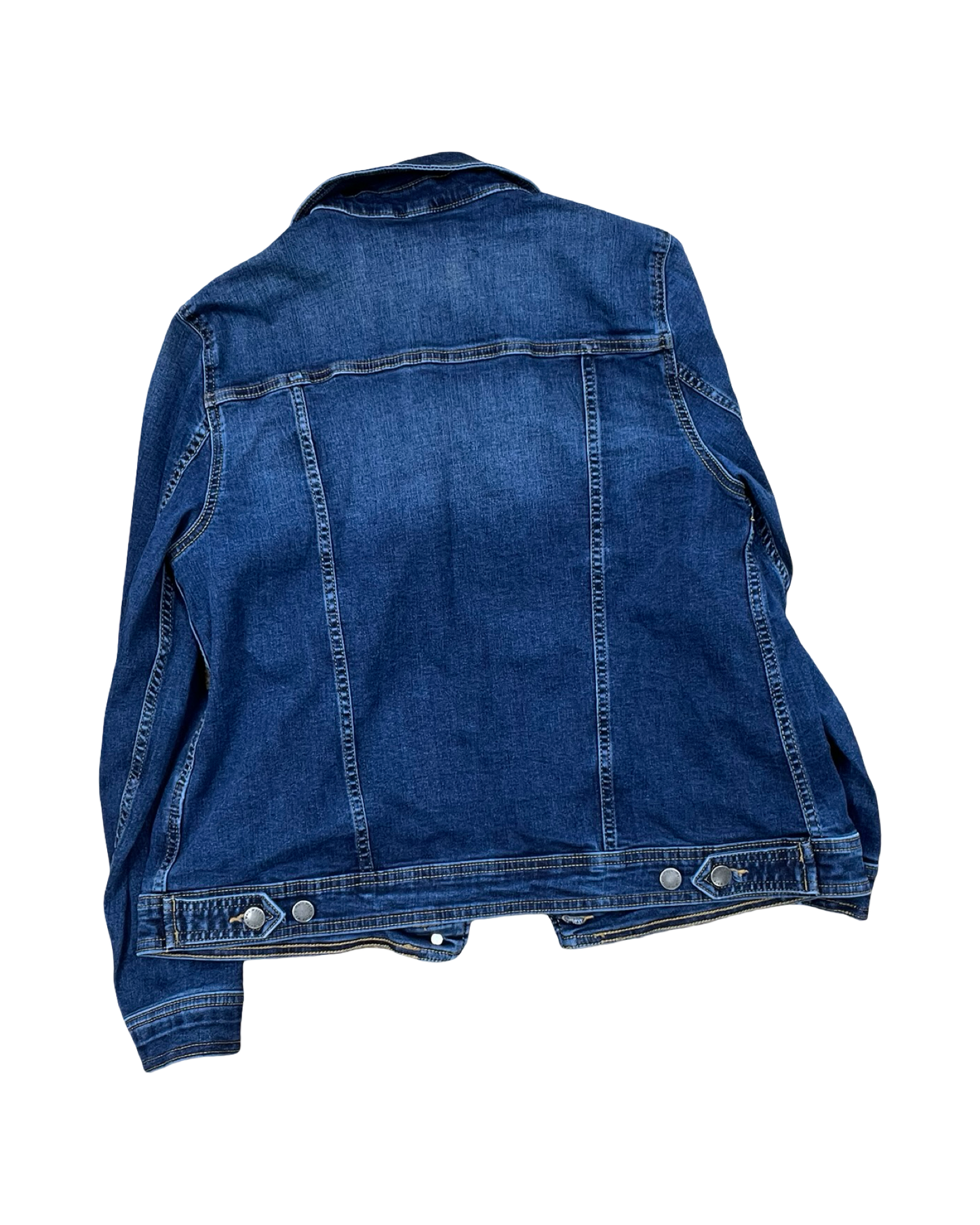 Jacket Denim By Well Worn In Blue Denim, Size:L