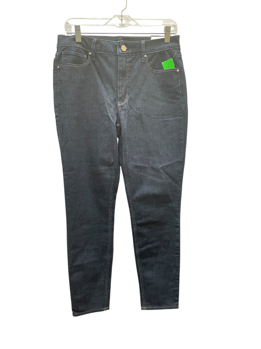 Jeans Skinny By White House Black Market In Blue Denim, Size:8