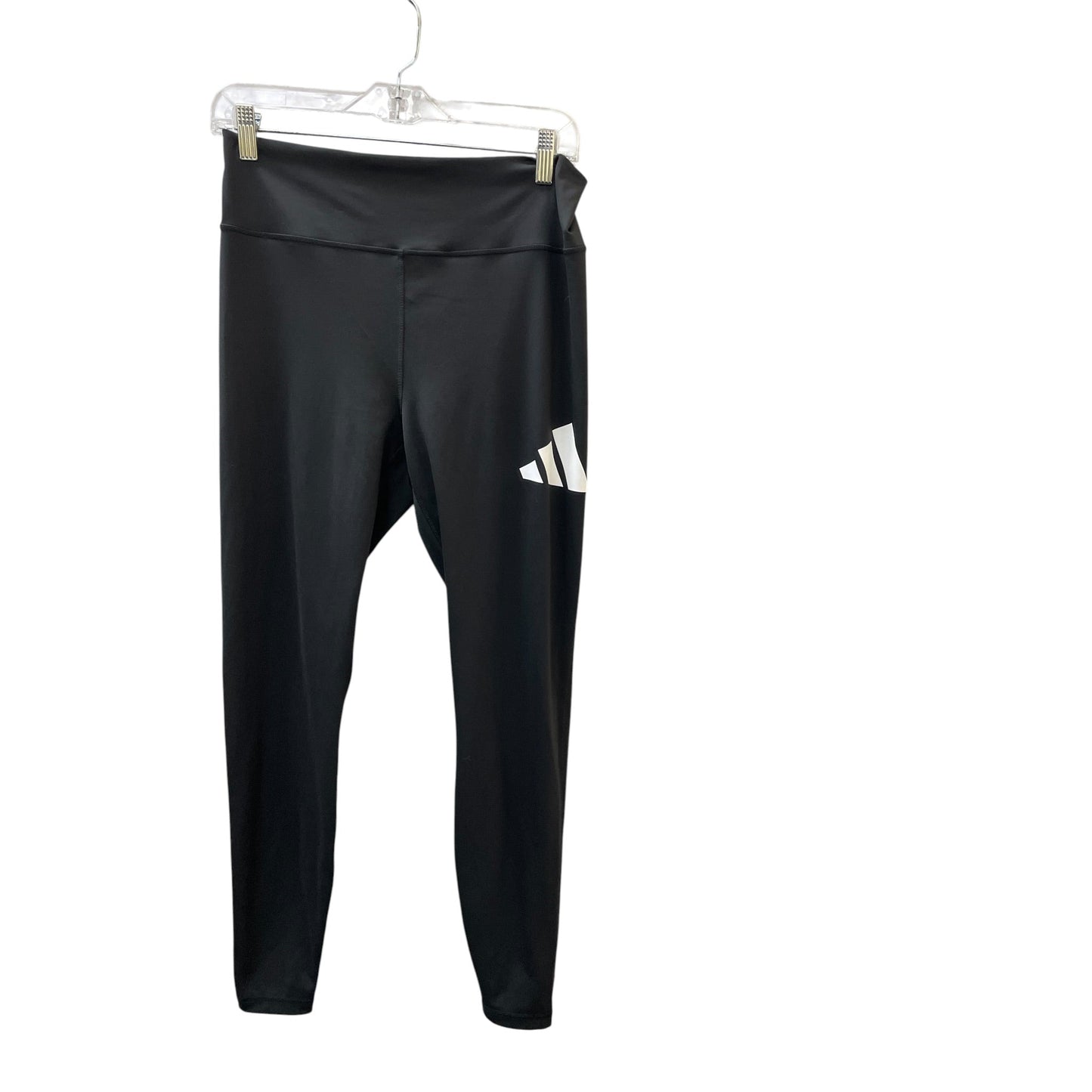 Athletic Leggings By Adidas In Black, Size:16