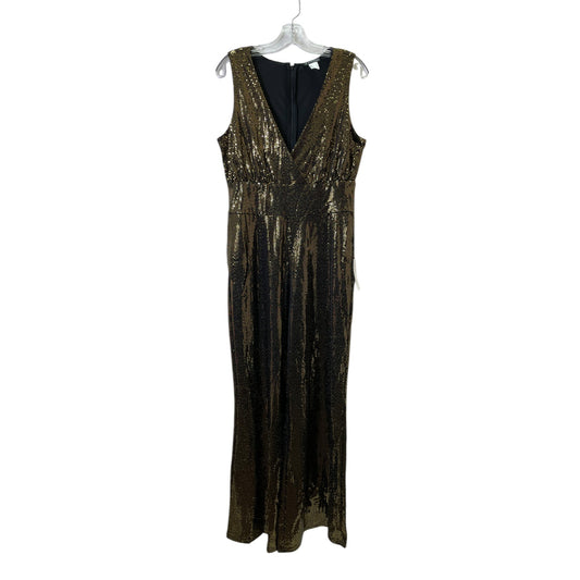 Jumpsuit By Venus In Gold, Size:14