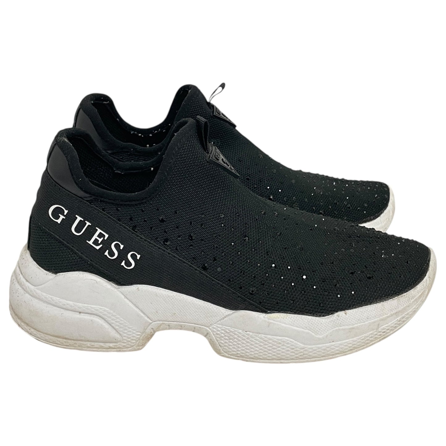 Shoes Sneakers By Guess In Black, Size:7