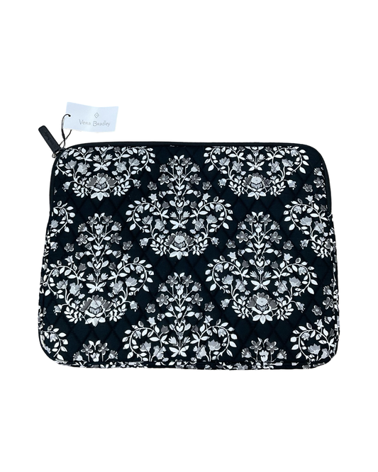 Laptop Bag By Vera Bradley In Black & White, Size:Medium