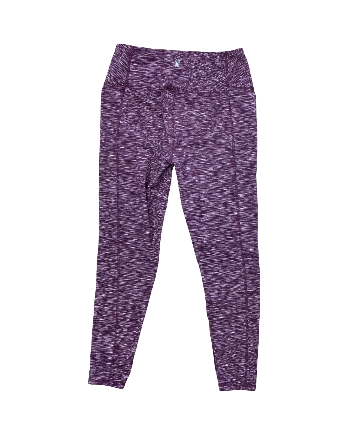 Athletic Leggings By Spyder In Purple, Size:L