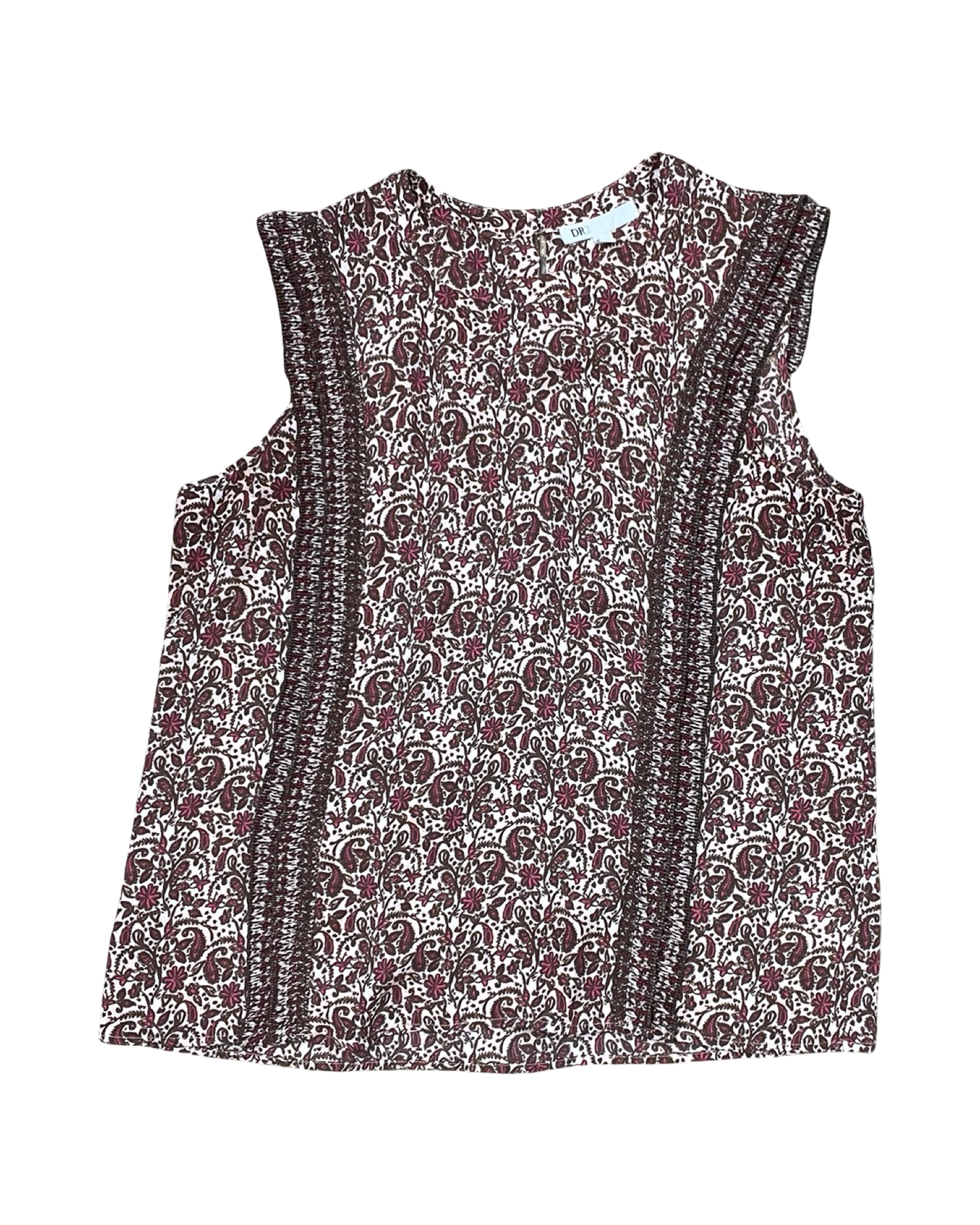 Top Sleeveless By Dr2 In Multi, Size:L