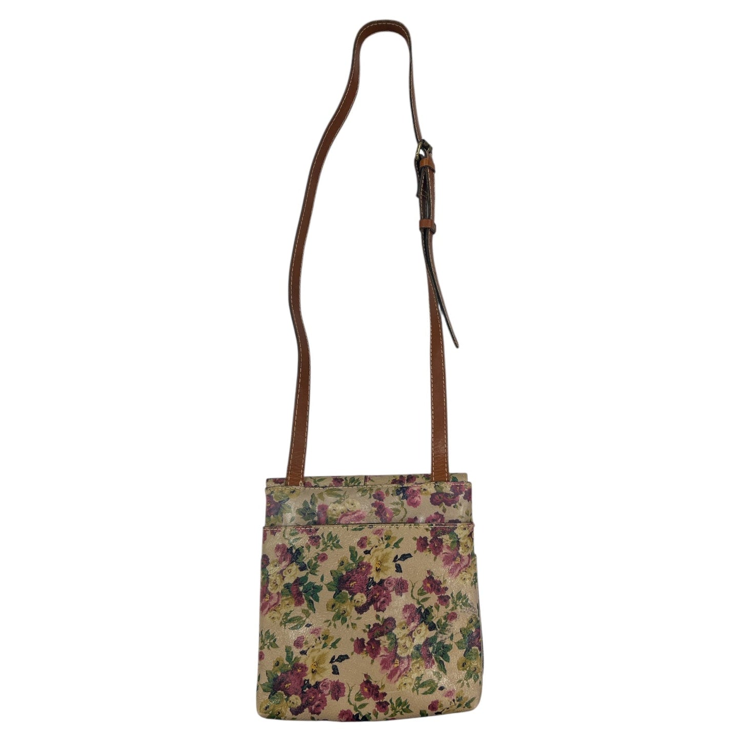 Crossbody Designer By Patricia Nash In Floral Print, Size:Small