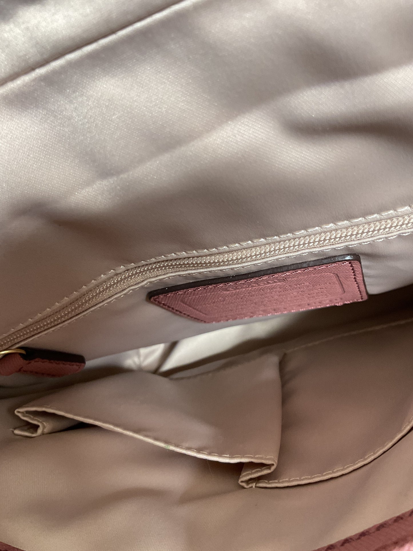 Handbag Designer By Coach In Pink, Size:Medium