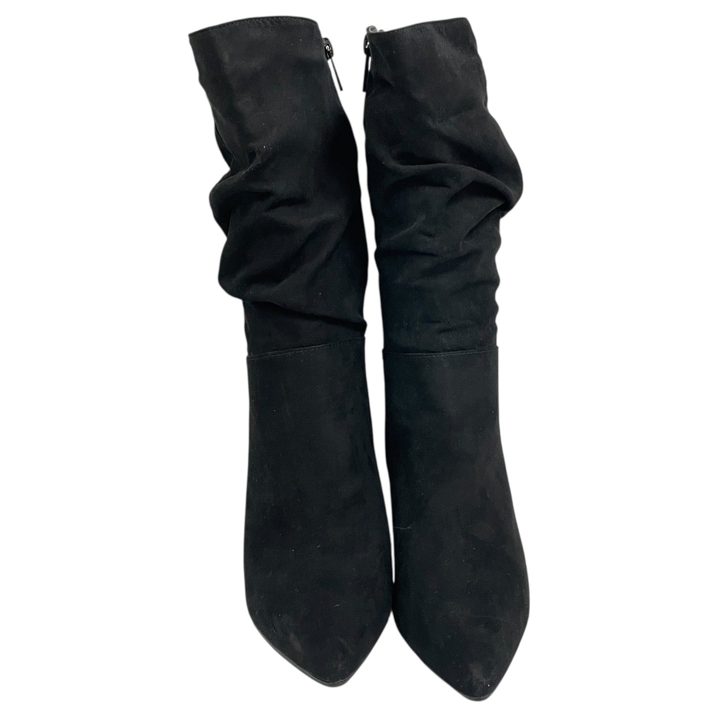 Boots Ankle Heels By Bamboo In Black, Size:6