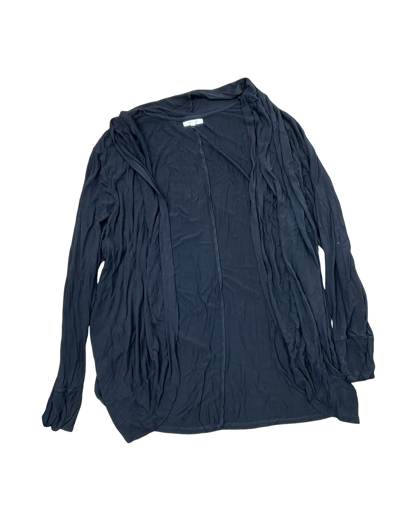 Cardigan By Maurices In Black, Size:2X
