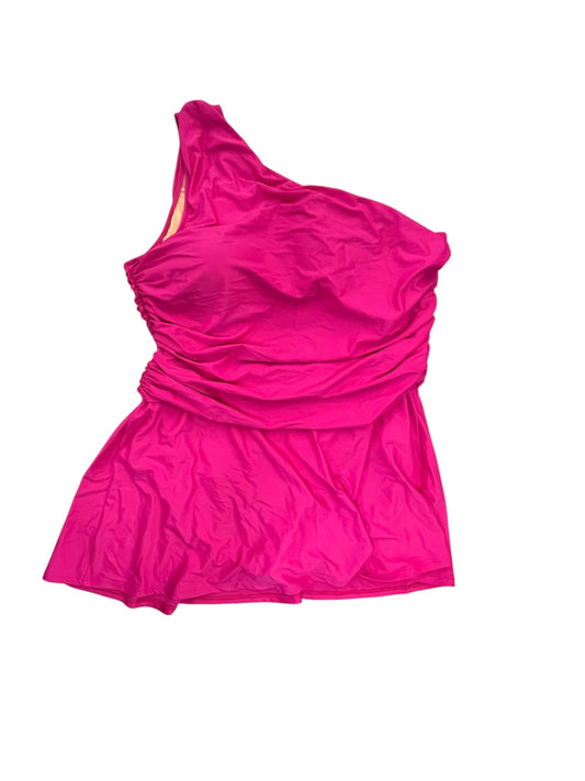 Swimsuit By J. Crew In Pink, Size:3X