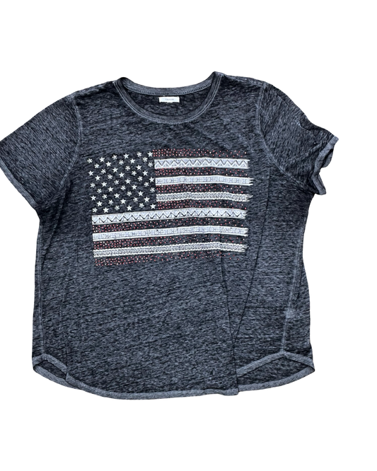 Top Ss By Maurices In Black, Size:2X