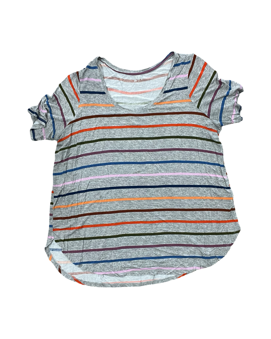 Top Ss By Maurices In Grey, Size:2X