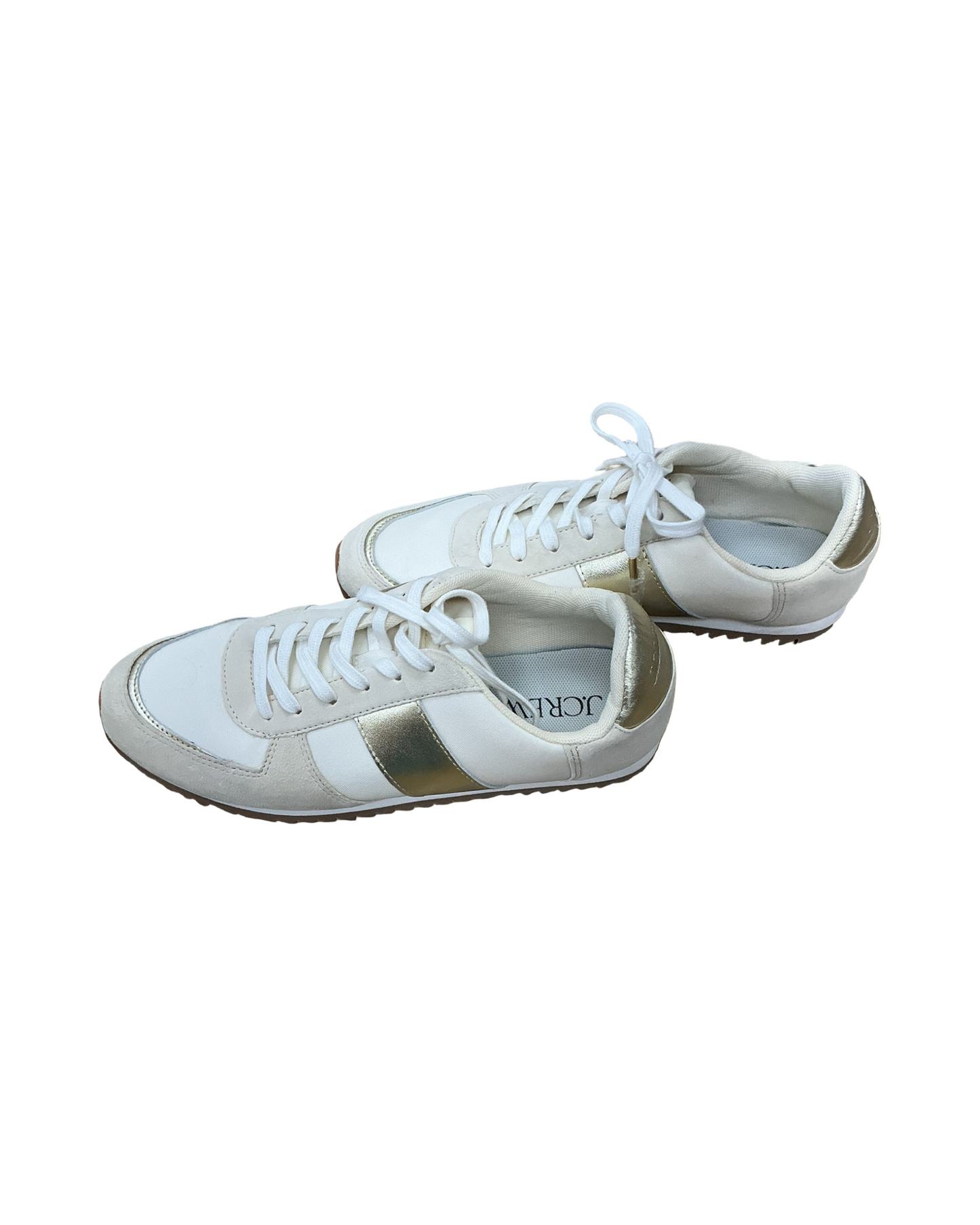 Shoes Sneakers By J. Crew In Cream & Tan, Size:8