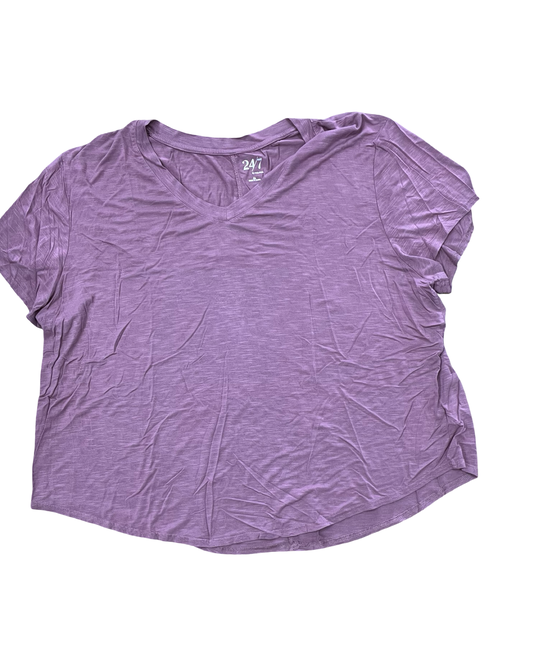Top Ss By Maurices In Pink, Size:2X