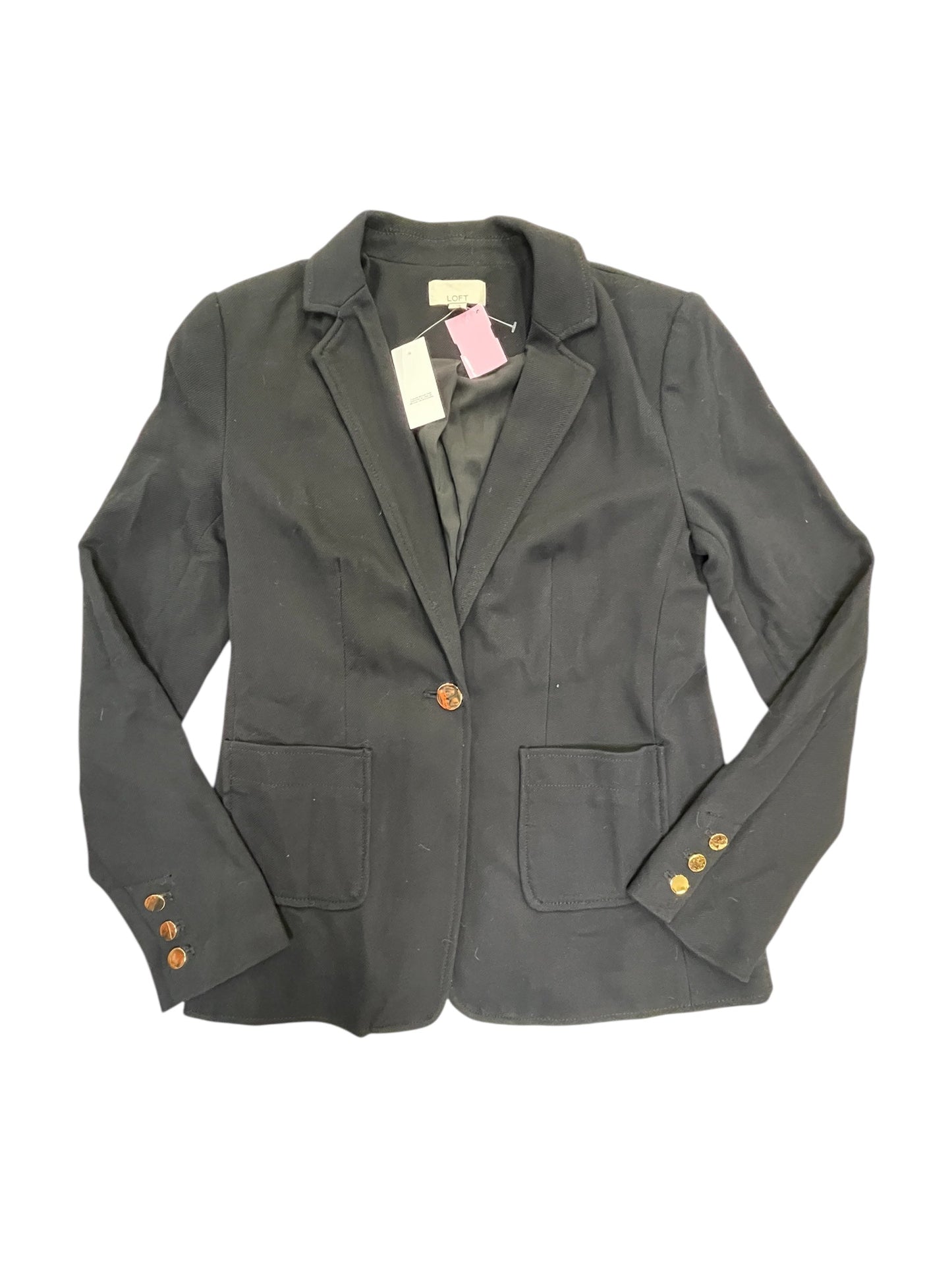 Blazer By Loft In Black, Size:Xs