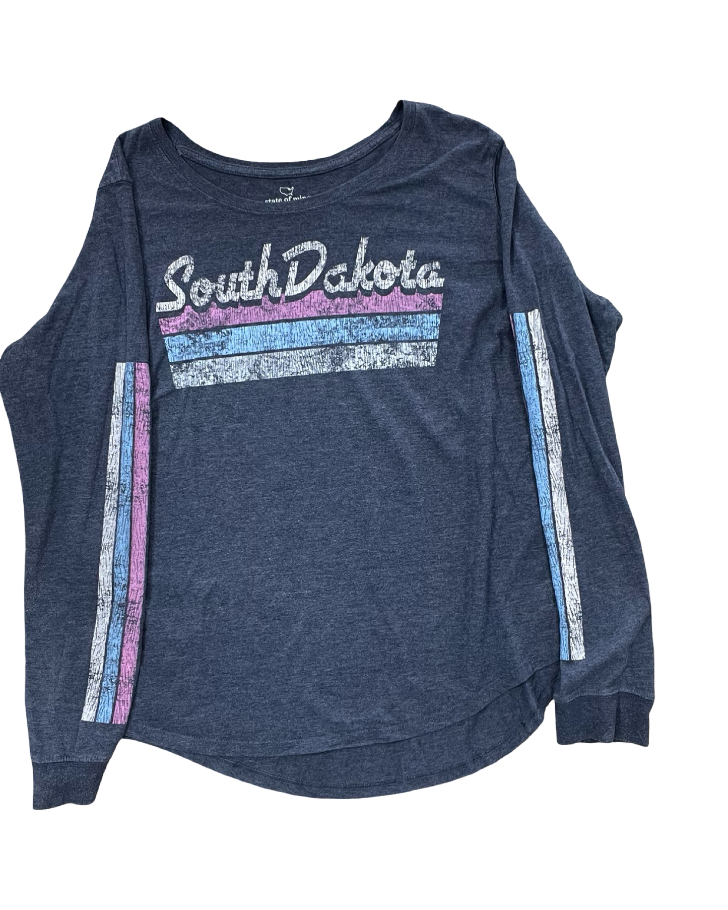 Top Ls By State Of Mine In Grey, Size:2X