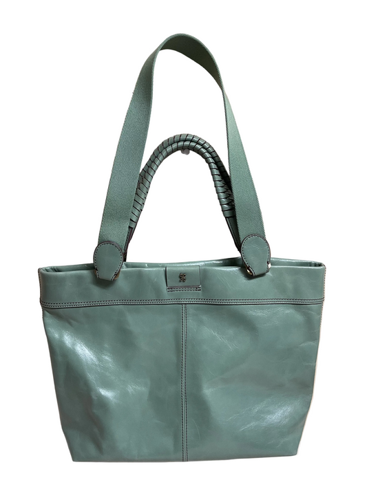 Handbag Leather By Hobo Intl In Green, Size:Large