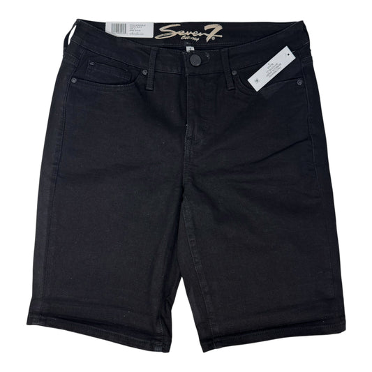 Bermuda Shorts By Seven 7 In Black, Size: 8