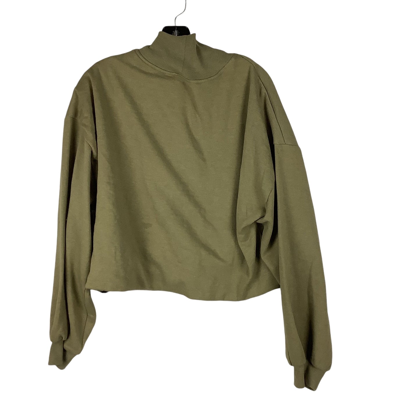 Sweatshirt Crewneck By Pilcro In Green, Size: Xl