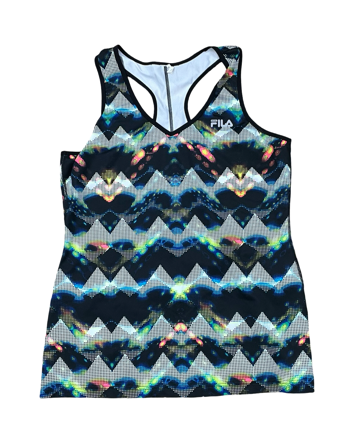 Athletic Tank Top By Fila In Multi, Size:Xl