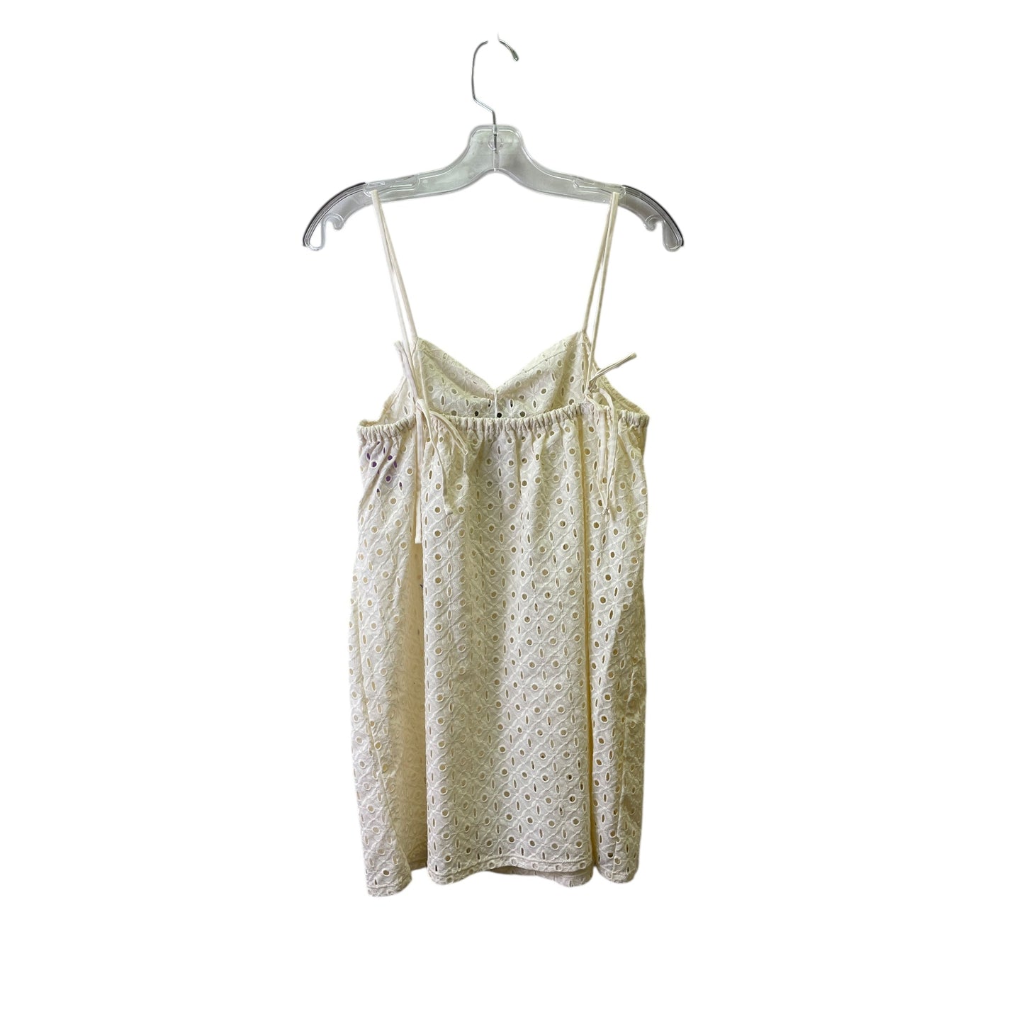 Top Sleeveless By Vitamin A In Cream, Size:S