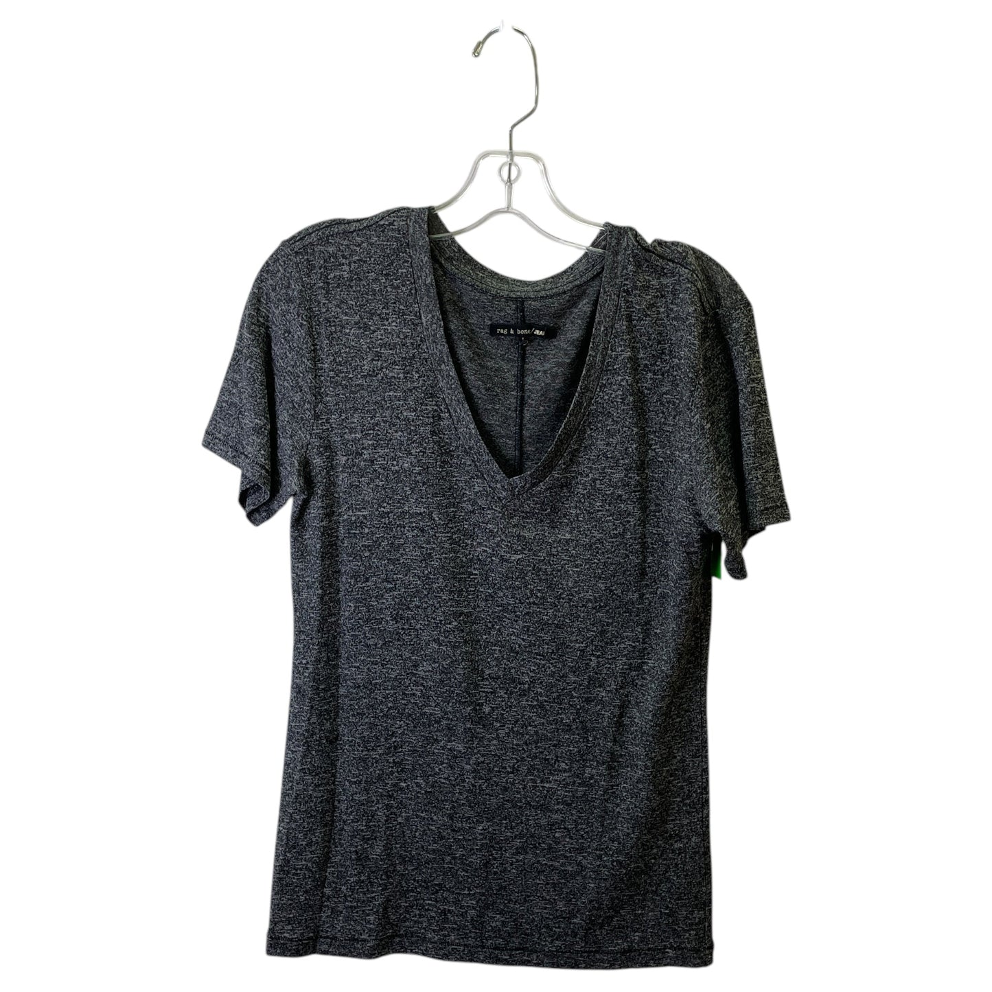 Top Ss Basic By Rag & Bones Jeans In Grey, Size:S