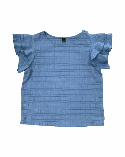 Top Ss By Shein In Blue, Size:L