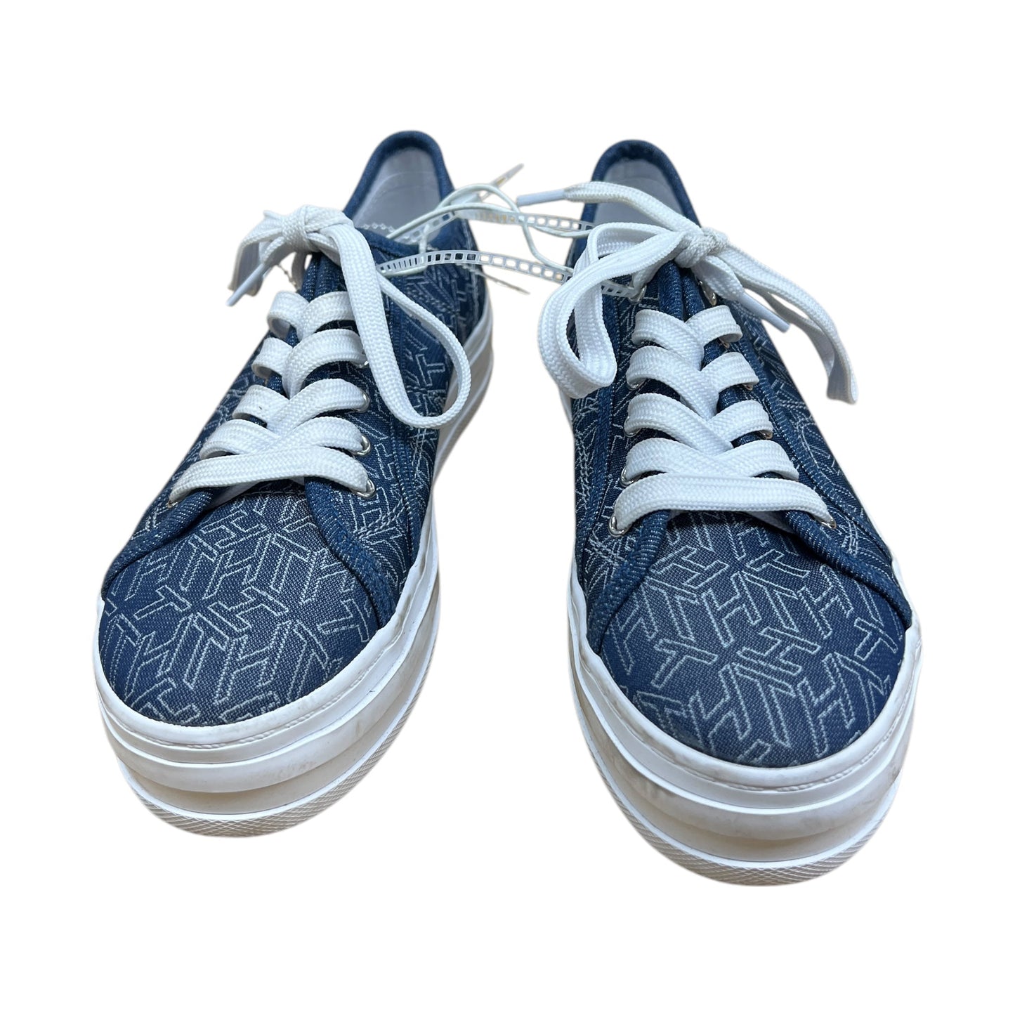 Shoes Sneakers By Tommy Hilfiger In Blue & White, Size:7