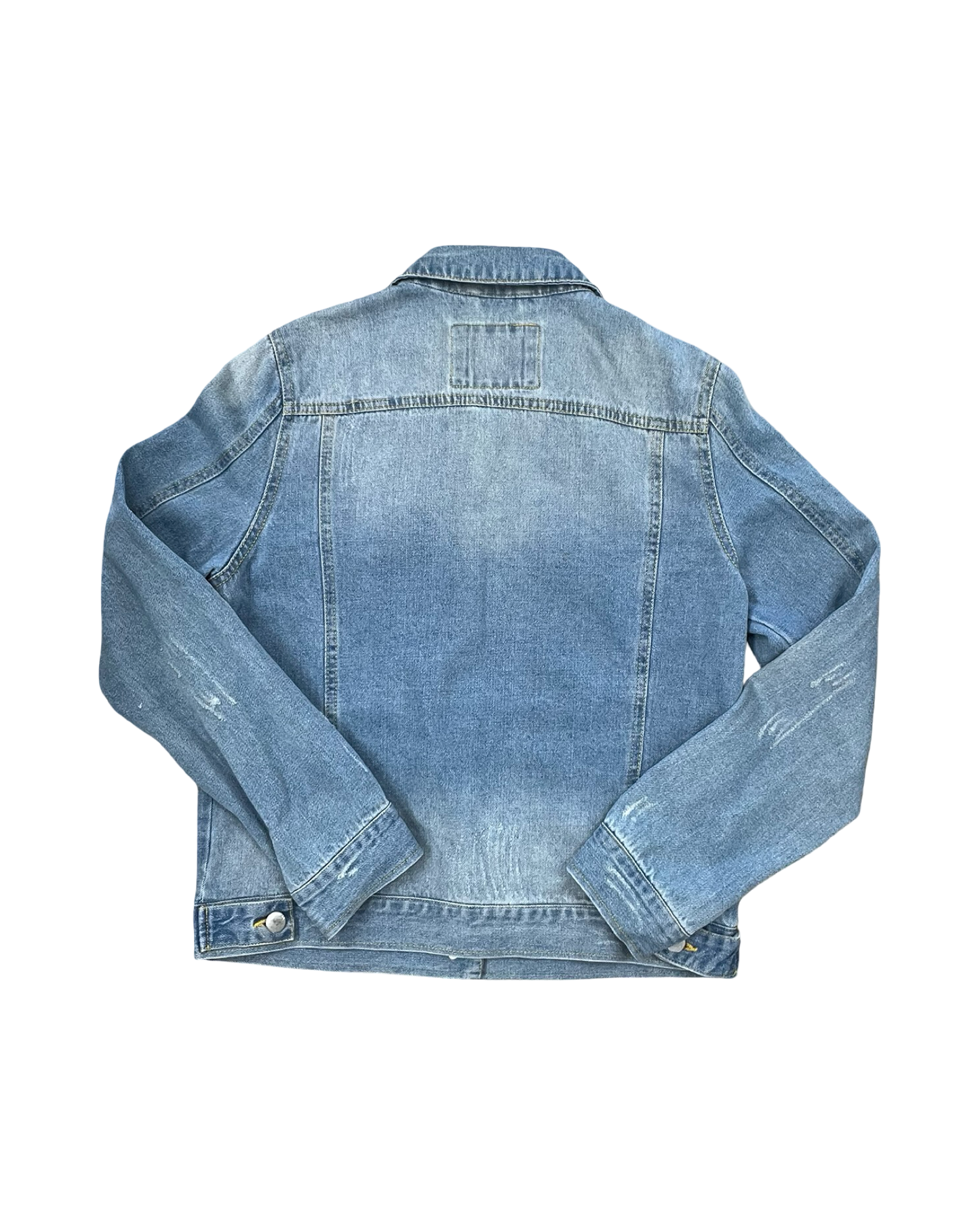 Jacket Denim By Clothes Mentor In Blue, Size:S