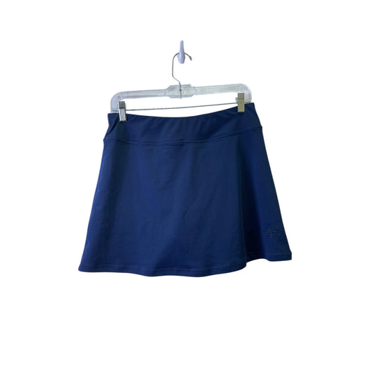 Athletic Skort By Coolibar In Blue, Size:M